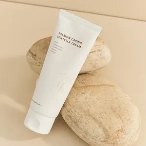 HEVEBLUE Salmon Caring Centella Facial Cream 100mL High Quality Product - Product Image 1
