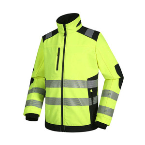 Veste de sécurité haute visibilité avec bandes réfléchissantes |   Veste de travail industrielle pour hommes, prix de gros, à prix avantageux - Product Image 3