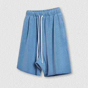 Hiver Haute Qualité Solide Décontracté Délavé à l'acide Effet soleil vintage Logo personnalisé vieilli Impression sérigraphique personnalisée Coupe oversize Homme Acide - Product Image 6