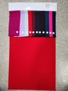 Tissu en polyester/élasthanne King Crepe, poids moyen, pour vêtements, 100% polyester, qualité supérieure, fabriqué en Corée. - Product Image 1