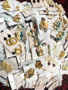 Boucles d'oreilles en rotin naturel, très demandées |   Boucles d'oreilles bohèmes artisanales, pures, propres et saines - Product Image 5