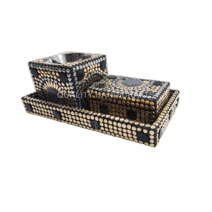 เตาเผา bakhoor ที่ทำจากทองเหลืองเรซินไม้อินเดียที่ทำด้วยมือมีกลิ่นกุหลาบดีไซน์ดีที่สุดในหนึ่ง - Product Image 4