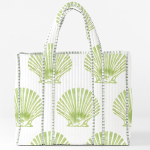 Borse a Spalla Grandi <span class=keywords><strong>da</strong></span> Donna all'Ingrosso, Borse Tote <span class=keywords><strong>da</strong></span> Spiaggia Monogrammate per Regali di Nozze, Borse Tote Trapuntate Floreali - Product Image 2