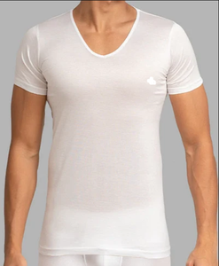 T-shirt de sport personnalisé pour homme en rayonne et élasthanne, doux, à manches courtes, respirant, coupe ajustée, uni, vente en gros directe usine, export BD - Product Image 4