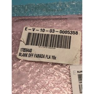 Eaton 17059440 Blank Off Faraday FLA Y6X, 154038 - อุปกรณ์และชิ้นส่วนเซมิคอนดักเตอร์มือสองระดับโลกที่เชื่อถือได้ - Product Image 6