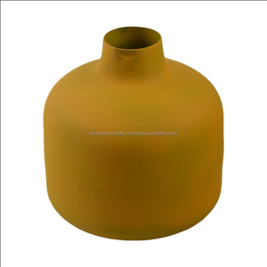Bleu entièrement peint fleur Vase fer métal Design intérieur et extérieur décors bureau salon mariage décoration métal fleur Vase - Product Image 5
