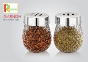 Juego de Especieros de Cristal con Tapas Metálicas, Utensilios Duraderos para Hierbas y Especias para Uso en la Cocina - Product Image 3