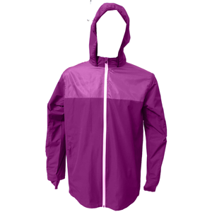Veste à capuche zippée pour homme, couleur unie, imperméable, décontractée, pour le printemps, coupe classique, polyester, manches longues - Product Image 3