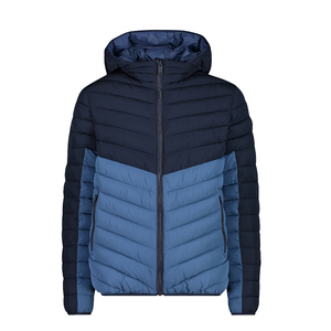 Blousons matelassés à capuche pour hommes, manches longues, coupe classique, fermeture éclair, légers, coupe-vent, chauds, pour l'hiver, vente en gros - Product Image 2