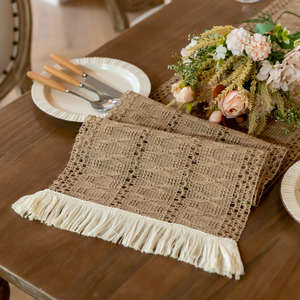 Export Quality Jute Table Runner – Premium Handmade Natural Fiber Table Decor for Global Wholesale Buyers - Product Image 4