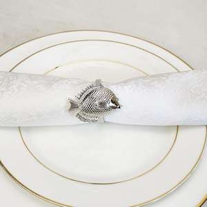 Juego de Anillos para Servilletas de Metal Resistente y Ecológico de Primera Calidad para una Decoración de Mesa Elegante, Soportes Estilizados para Restaurantes y Campamentos - Product Image 5