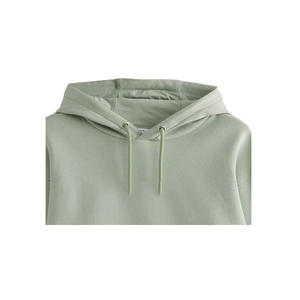 Sweat à capuche oversize personnalisé pour femme, coupe ample, coupe-vent, écologique, délavé à l'acide, avec badge, 100 % coton, hiver - Product Image 4