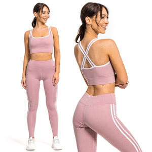 Conjunto de Yoga de 2 Piezas para Mujer, Tallas Grandes, Secado Rápido, Ligero, Cómodo, Diseño Sólido, Venta en Línea, Hecho en Pakistán, Económico - Product Image 1