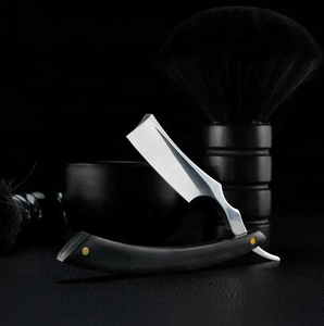 Navaja de Afeitar Profesional para Hombre, Afeitado en Seco y Húmedo, Diseño Recto, Cuchilla Reemplazable, Calidad de Salón - Product Image 3