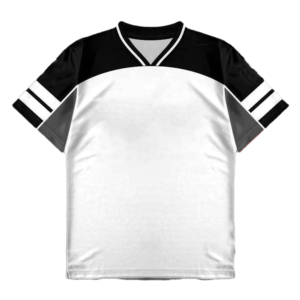 Maillot de football sublimé à col en V, manches courtes, en polyester respirant, coupe régulière pour adulte, toutes saisons - Product Image 6