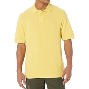 Venta al por mayor nueva sensación buena 100% algodón personalizado para Polo Color cuello vuelto corto verano salidas de negocios patrón sólido camisa de Golf - Product Image 4