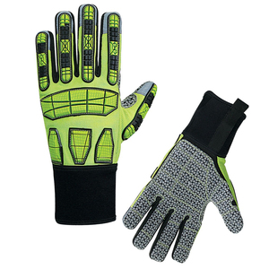 Custom Mechanical Oilfield Safety Work Impact Anti-cut Resistant <b>Gloves</b> Industrial Work <b>Gloves</b> For Sale - Product Image 2