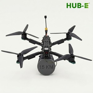 HUB-E สายไฟเบอร์ออปติกแบบม้วน 15 กม. พร้อมหัวต่อ LC รับประกัน 1 ปี สำหรับโดรน UAV การสื่อสาร FTTH แบบใช้สาย/ไร้สาย LAN - Product Image 2