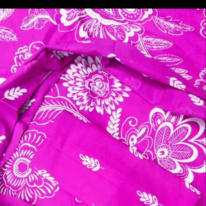Conjunto de Material para Vestido Estampado a Mano para Mujer, Algodón de India y Pakistán, Salwar Kameez Informal para Fiestas, Festivales, Oficina, para Adultos - Product Image 1