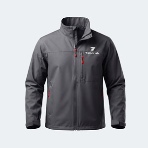 Chaqueta Impermeable para Hombre, Estilo Moderno, Ligera, Colores Sólidos, con Capucha, para Invierno, Estilo Urbano, Precio al por Mayor - Product Image 2
