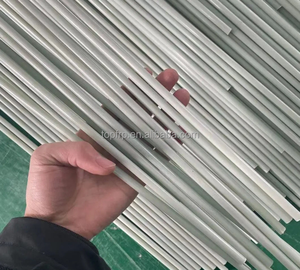 Tiges rondes en fibre de verre solide FRP découpées sur mesure par CNC, tiges solides FRP en vente - Product Image 3