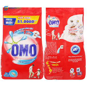 ผงซักฟอกโอโม สมาร์ทโฟม สูตรขจัดคราบฝังแน่น ฟองน้อย สำหรับซักผ้า 3 กก. (ขายส่ง) - Product Image 5