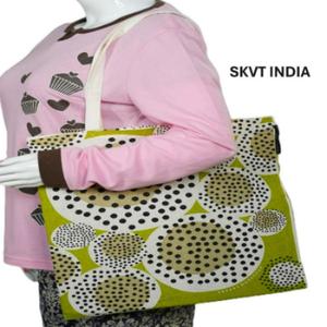 Bolso Tote de Yute de Dos Asas para Mujer, con Estampados de Animales, Bordados, Cierre de Cremallera, para Uso Diario, Compras y Viajes - Product Image 6