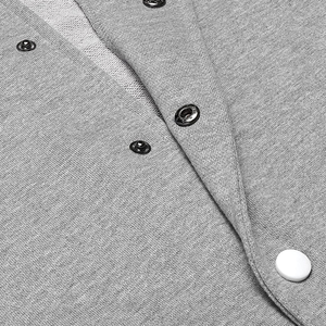 Chaqueta Varsity de Béisbol Vintage con Mangas de Cuero para Hombre, Chaquetas Varsity Transpirables, Bordado Chenille Personalizado OEM - Product Image 6