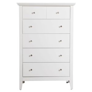 Cassettiera Glory Furniture Hammond G5490 CH Bianca - Product Image 5
