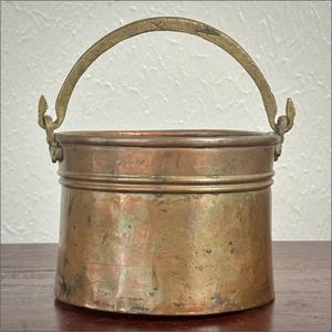 Wholesale Vintage Distressed Copper Finish Metal Oval Planter Rustic Indoor Outdoor Garden Flower Pot Large <b>Trough</b> Decor Planter - Product Image 4