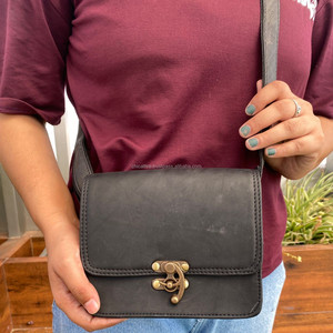 ¡Novedad de 2024! Bolsos de hombro de cuero genuino de alta calidad de tamaño pequeño, bolsos cruzados de diseñador de lujo a la moda para mujer - Product Image 3