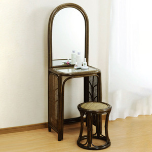 Bohemian homewares natural rattan <b>dressing</b> <b>table</b> premium quality make-up desk vanity <b>tables</b> - Product Image 2