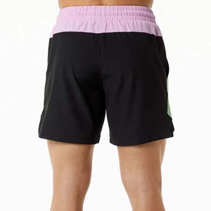 Pantalones Cortos Casuales de Forro Polar para Hombre, Color Negro, Cintura con Cordón Ajustable, Pantalones Cortos Deportivos para Entrenamiento, Pantalones Cortos para Descansar, Logotipo Personalizado OEM Disponible - Product Image 2