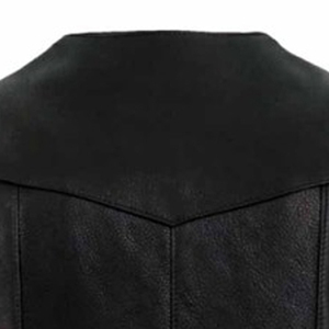 Gilet en cuir respirant personnalisé pour moto, style vintage en toile, protection rapide pour homme, vêtement extérieur de course automobile, séchage rapide, avec logo - Product Image 3