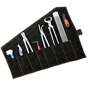 ชุดเครื่องมือสัตวแพทย์ที่ได้รับการจัดอันดับสูงสุดเครื่องมือทั่วไปรวมถึงที่ลับคมมีดกีบเลือกตะไบเล็บคีมตัด - Product Image 1