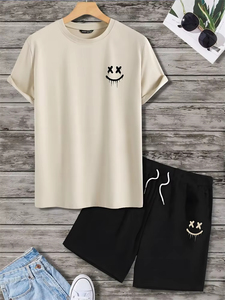 Camiseta de Manga Corta Casual de Verano para Hombre, Tejida y Transpirable, Estilo Urbano para Exteriores - Product Image 5