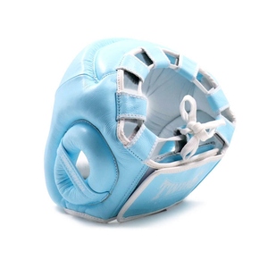 Protège-tête de boxe en cuir professionnel de qualité supérieure, logo personnalisé, protection de la tête, vente en gros OEM, nouveau design - Product Image 3