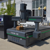 33% de Descuento FORSUN China 1325 Máquina CNC Router ATC para Madera y MDF, Máquina de Corte CNC para Anidamiento en Madera