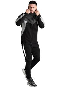 Ensemble sweat-shirt et pantalon unisexes en molleton technique de qualité supérieure avec motif solide imprimé Survêtements de maternité et de sport personnalisés - Product Image 6