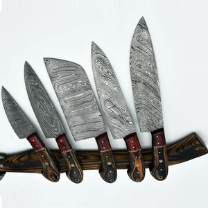 Juego de Cuchillos de Cocina de Acero de Damasco de Grado Profesional, Diseño Moderno y de Alta Calidad, Cuchillos de Chef Duraderos y Confiables para el Uso Diario - Product Image 5