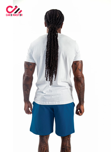 ชุดเซ็ตฮู้ดดี้โอเวอร์ไซส์ทรงหลวมสำหรับผู้ชาย พร้อมกางเกงขาสั้นเข้าชุด ผ้าฝ้ายคุณภาพสูง - Product Image 3