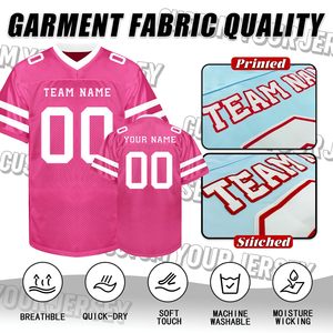 Custom Made Design American Football Jersey High Quality Sublimation Printing Best Stitched American Football Wear for Team - Product Image 3