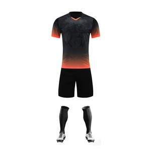 Tenues de football les plus vendues avec impression de logo personnalisée, kit d'uniformes de football avec couleur personnalisée - Product Image 2