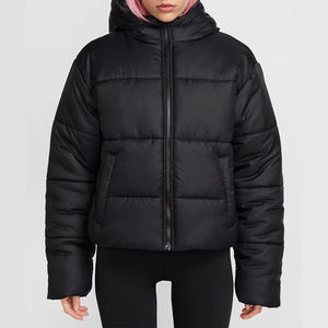 Veste matelassée personnalisée pour femme, vêtements d'extérieur d'hiver pour tous les jours, vente en gros, approvisionnement en vrac - Product Image 6