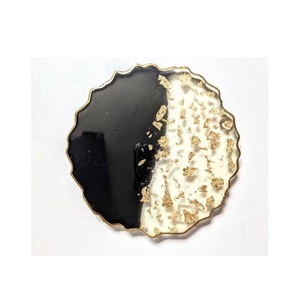 Square Shape <b>Resin</b> Coaster Yellow Color Mat and Pads Hotel Home Restaurant <b>Table</b> <b>Top</b> Coaster Wholesale Supplier - Product Image 3