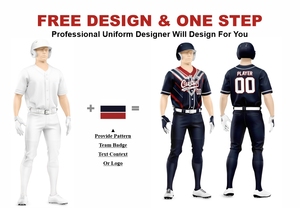 บริการ OEM ชุดเบสบอลแบบใหม่ ดีไซน์ใหม่ พิมพ์ลายแบบ Sublimation ระบายอากาศได้ดี สินค้ามาใหม่ ชุดเบสบอลคุณภาพดีที่สุดสำหรับผู้ชาย - Product Image 2