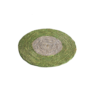 Functional Seagrass <b>Placemats</b> Round Woven Straw Table Decor Natural Wicker Chargers for Multi Purpose Usage - Product Image 2