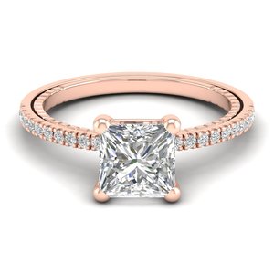 REYES GRA Certified <b>925</b> Sterling <b>Silver</b> Princess Cut Moissanite <b>Rings</b> For Women Original 14K 18K Gold Engagement Fine Jewelry - Product Image 5