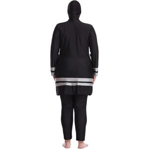 Women's Islamic Modest Burkini <b>Swimwear</b> with Long Sleeve Breathable Leggings-Performance <b>Modesty</b> Beach Holiday Costume - Product Image 3