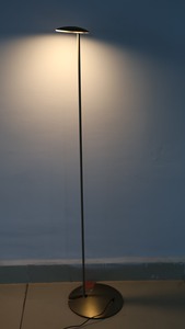 Metal Floor Lamp Modern Nordic Minimalist Design for Hotel Reading & <b>Standing</b> Light Fixtures LED9W CRI≥80 CT 3000K - Product Image 2